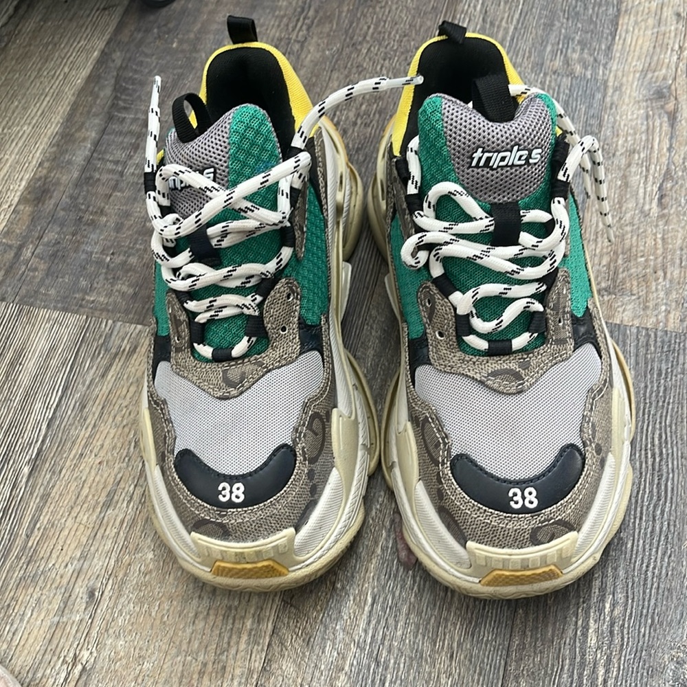 Balenciaga Gucci triple S track shoes